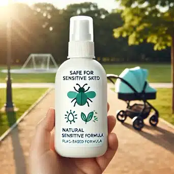 Hypoallergenic baby safe bugs insect repellent spray for gentle protection