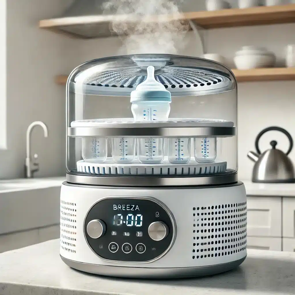 Baby Brezza bottle washer and sterilizer with steam