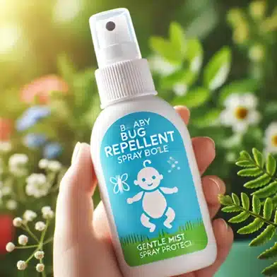 Plant friendly bugs insect repellent spray for garden protection