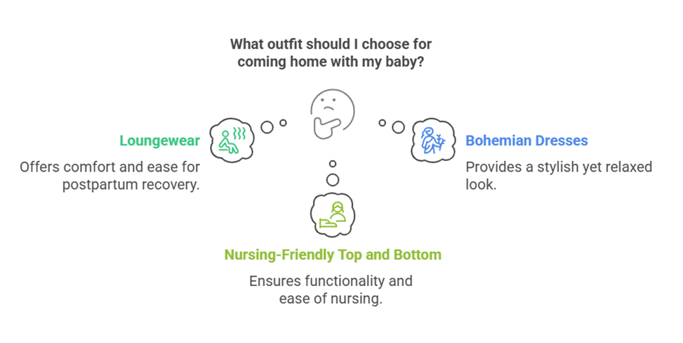 postpartum coming home outfit