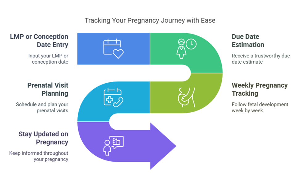 graph of Pregnancy Test Calculator