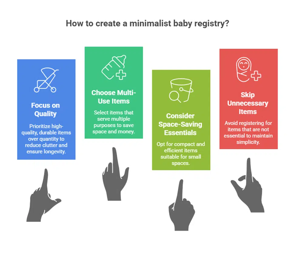 Graph of minimalist baby registry