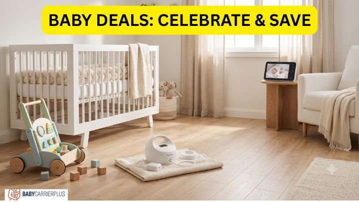 Clinical-grade baby nursery gear including safety gate and monitor featured in Amazon Prime Day baby deals 2026.